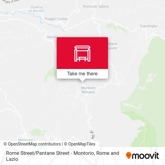 Rome Street / Pantane Street - Montorio map