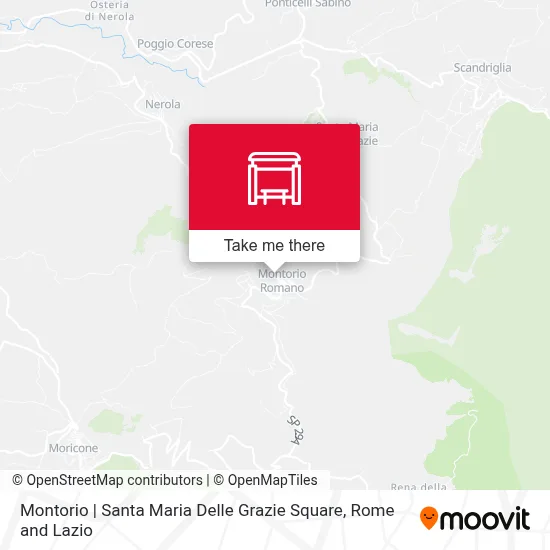 Montorio | Santa Maria Delle Grazie Square map