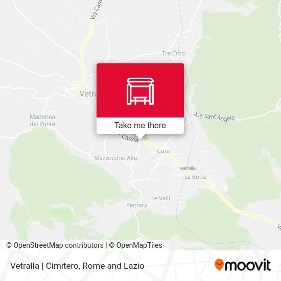 Vetralla | Cimitero map