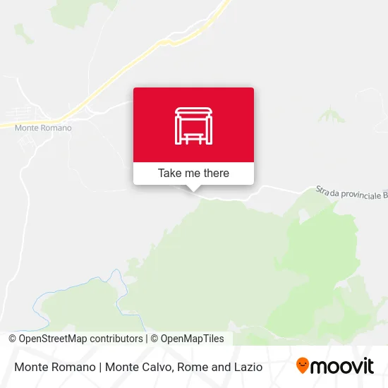 Monte Romano | Monte Calvo map