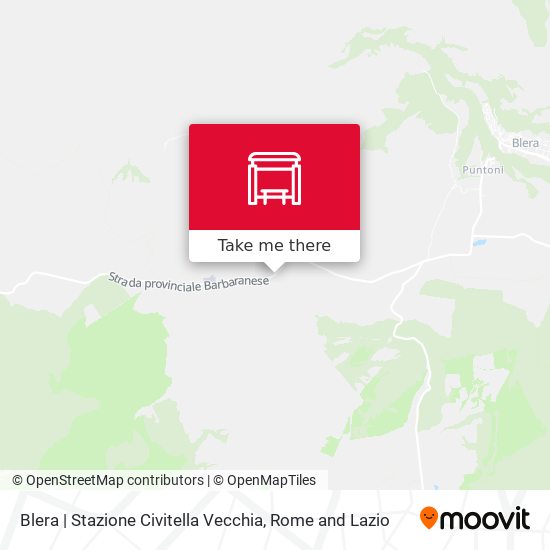 Blera | Stazione Civitella Vecchia map