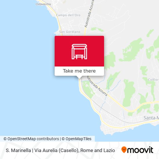 S. Marinella | Via Aurelia (Casello) map