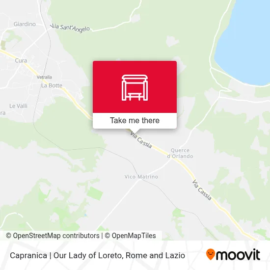 Capranica | Our Lady of Loreto map