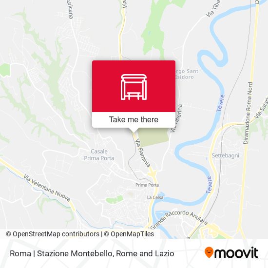 Roma | Stazione Montebello map