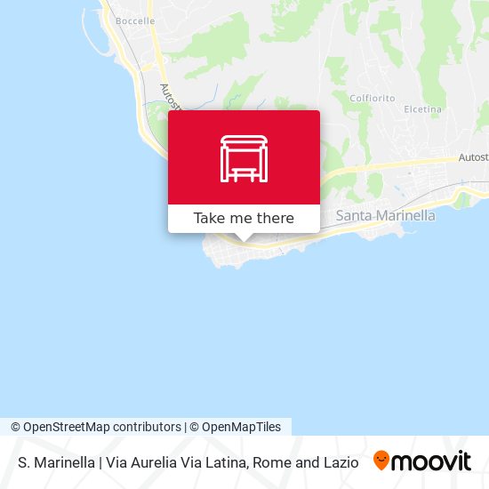 S. Marinella | Via Aurelia Via Latina map
