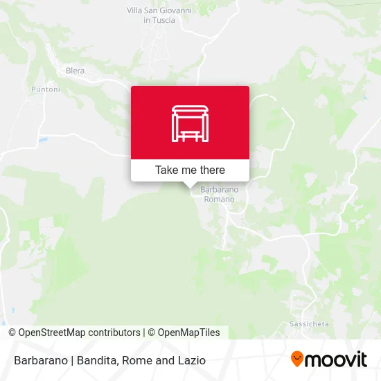 Barbarano | Bandita map