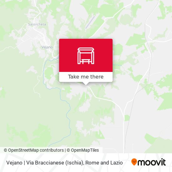 Vejano | Via Braccianese (Ischia) map
