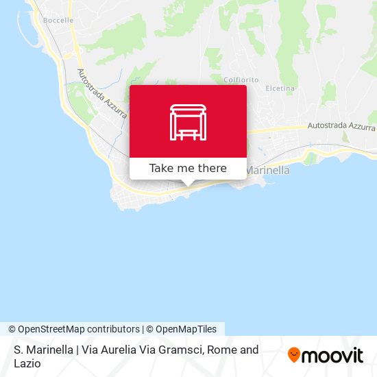 S. Marinella | Via Aurelia Via Gramsci map