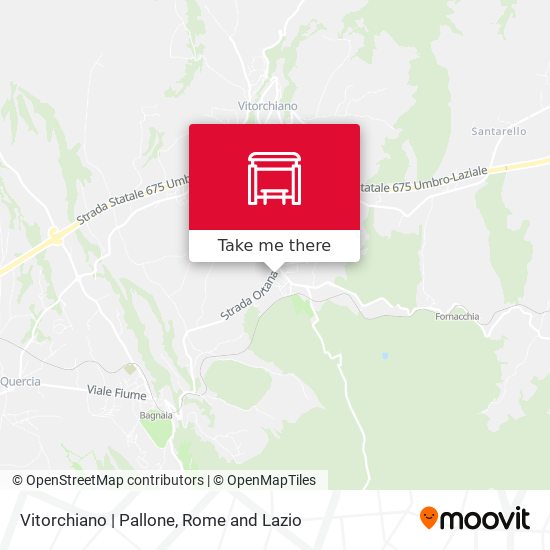 Vitorchiano | Pallone map