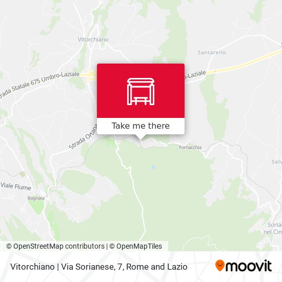 Vitorchiano | Via Sorianese, 7 map