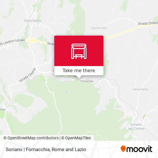 Soriano | Fornacchia map