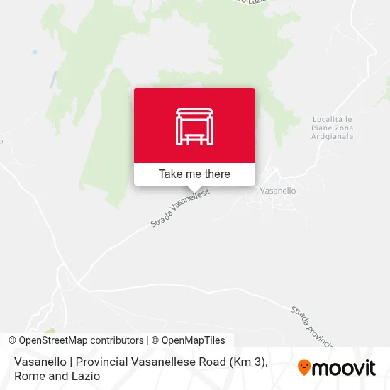 Vasanello | Provincial Vasanellese Road (Km 3) map