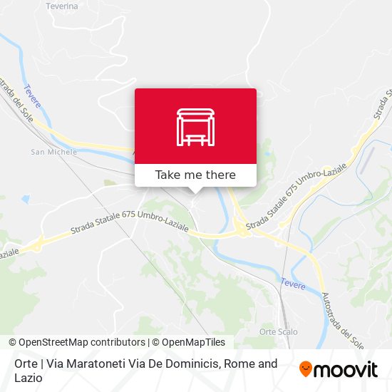 Orte | Via Maratoneti Via De Dominicis map