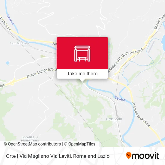 Orte | Via Magliano Via Leviti map