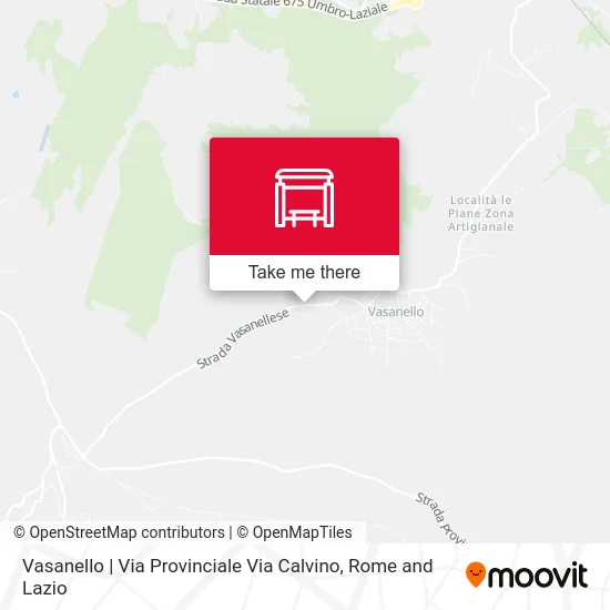 Vasanello | Provincial Road Calvin Street map