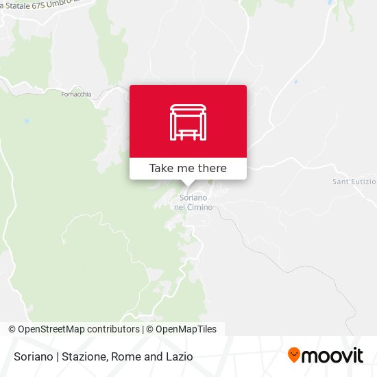 Soriano | Stazione map