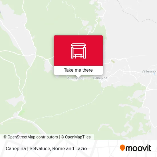 Canepina | Selvaluce map