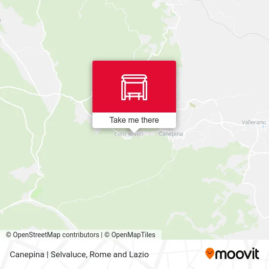 Canepina | Selvaluce map