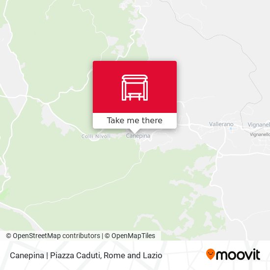 Canepina | Piazza Caduti map