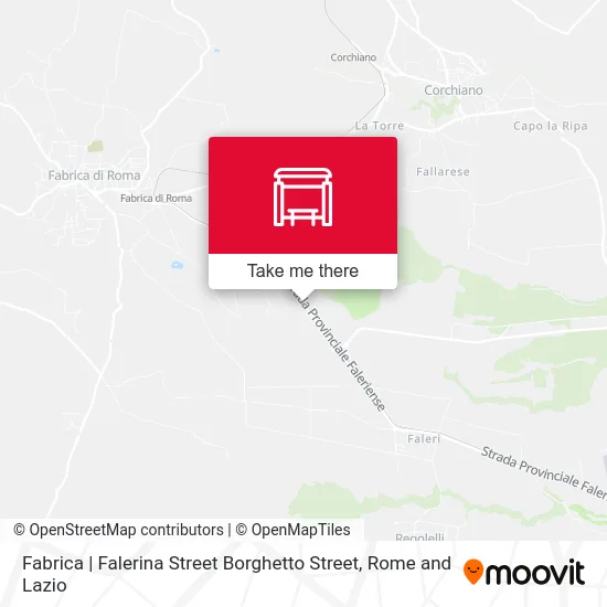 Fabrica | Falerina Street Borghetto Street map
