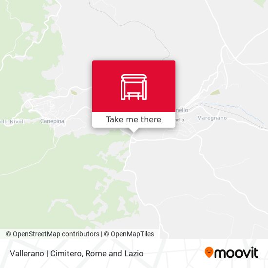 Vallerano | Cimitero map