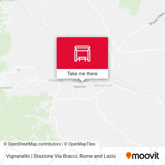 Vignanello | Station Bracci Street map