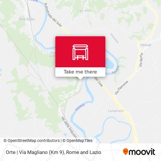 Orte | Via Magliano (Km 9) map