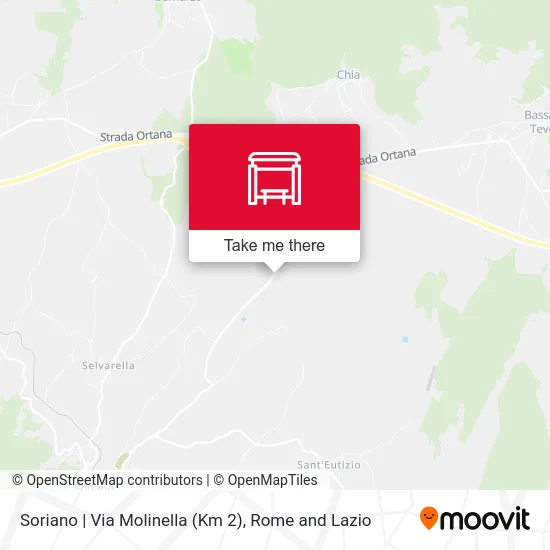 Soriano | Molinella Road (Km 2) map