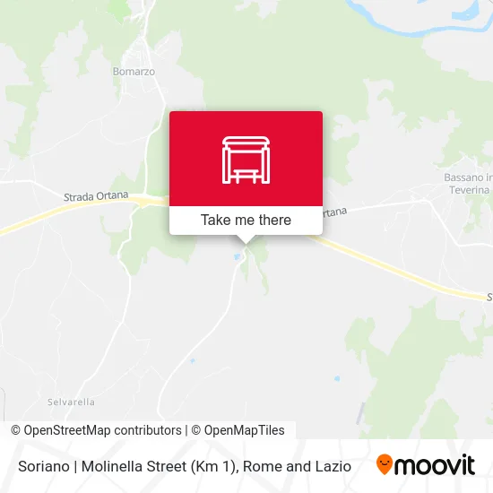 Soriano | Molinella Street (Km 1) map