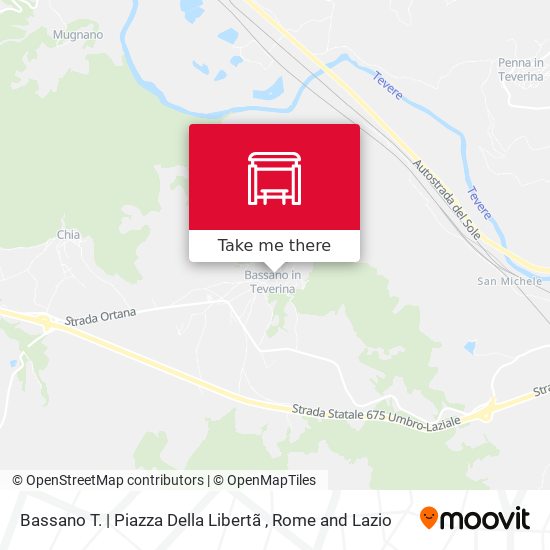 Bassano T. | Piazza Della Libertã map