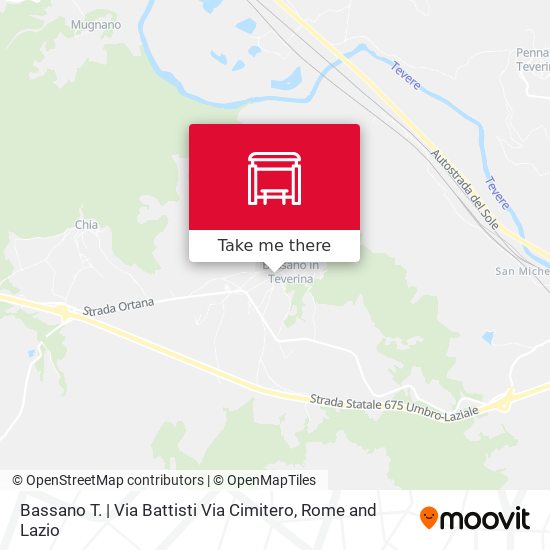 Bassano T. | Via Battisti Via Cimitero map