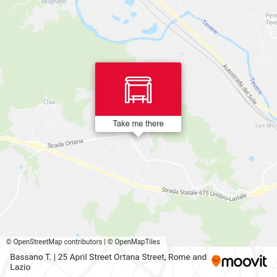 Bassano T. | 25 April Street Ortana Street map
