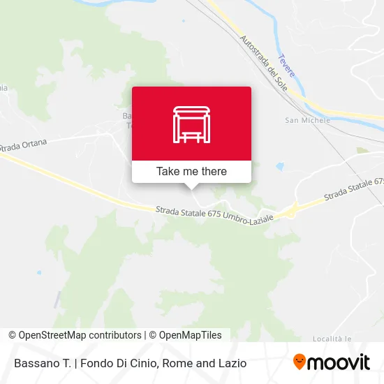 Bassano T. | Fondo Di Cinio map