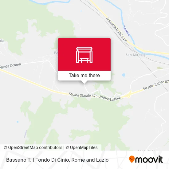 Bassano T. | Fondo Di Cinio map