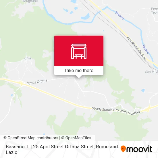 Bassano T. | 25 April Street Ortana Street map