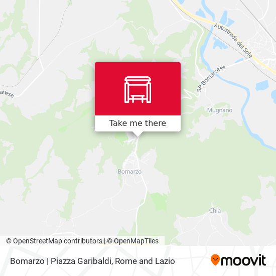 Bomarzo | Piazza Garibaldi map