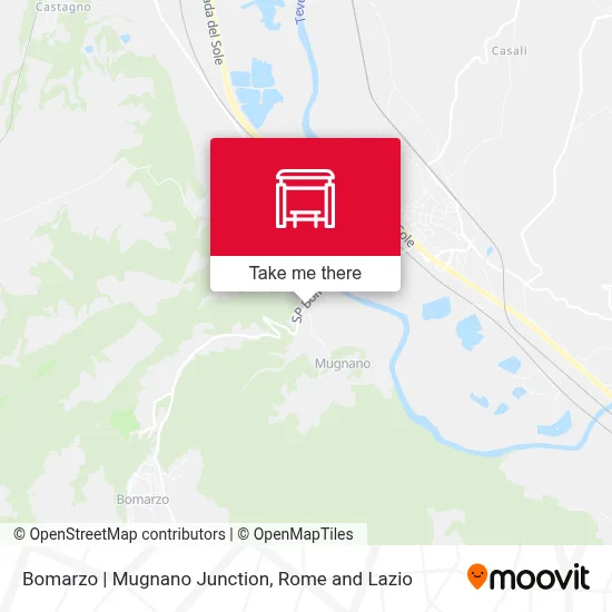 Bomarzo | Mugnano Junction map