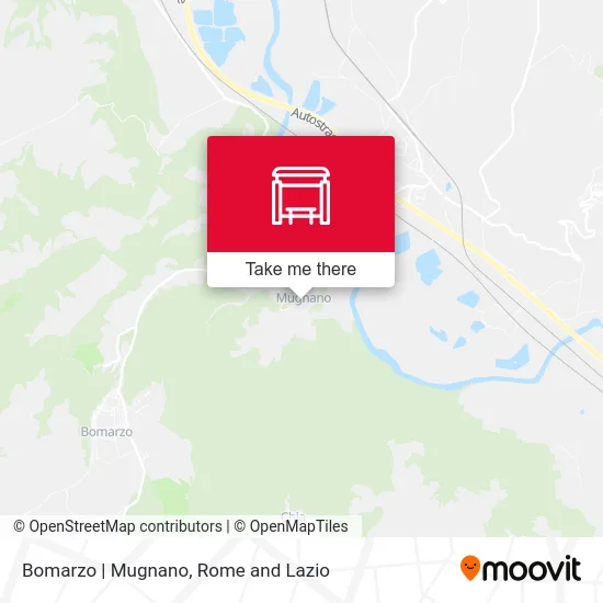 Bomarzo | Mugnano map