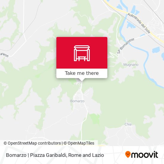 Bomarzo | Piazza Garibaldi map