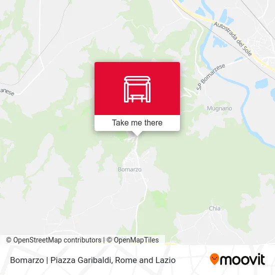 Bomarzo | Garibaldi Square map