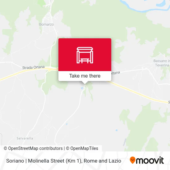 Soriano | Molinella Street (Km 1) map
