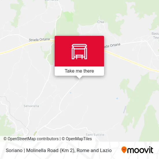 Soriano | Molinella Road (Km 2) map
