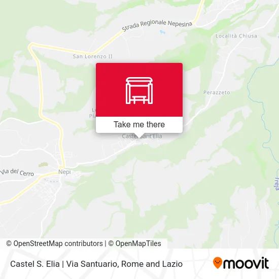 Castel S. Elia | Sanctuary Street map