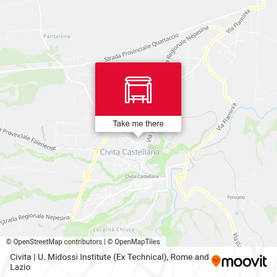 Civita | U. Midossi Institute (Ex Technical) map