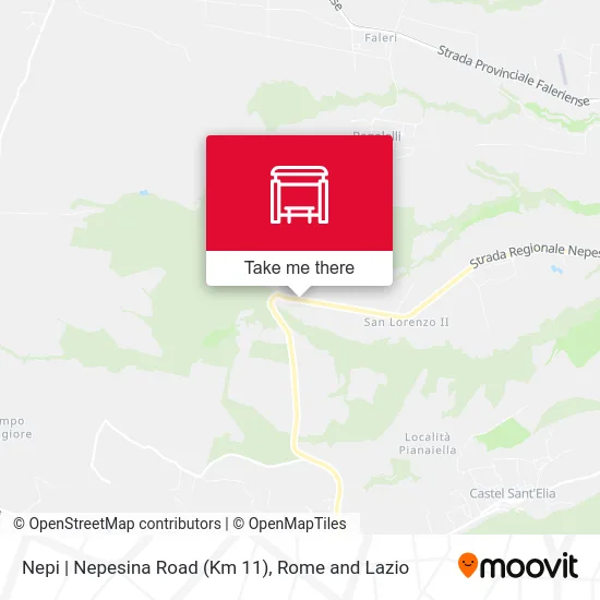 Nepi | Nepesina Road (Km 11) map