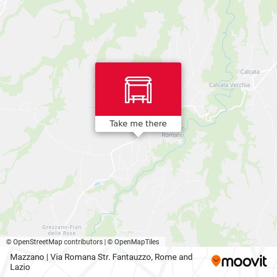Mazzano | Via Romana Str. Fantauzzo map