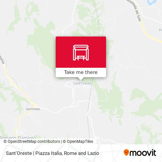 Sant'Oreste | Piazza Italia map