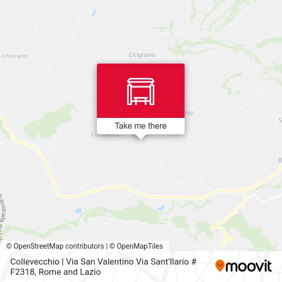 Collevecchio | Via San Valentino Via Sant'Ilario # F2318 map