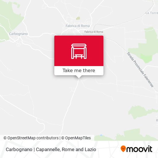 Carbognano | Capannelle map