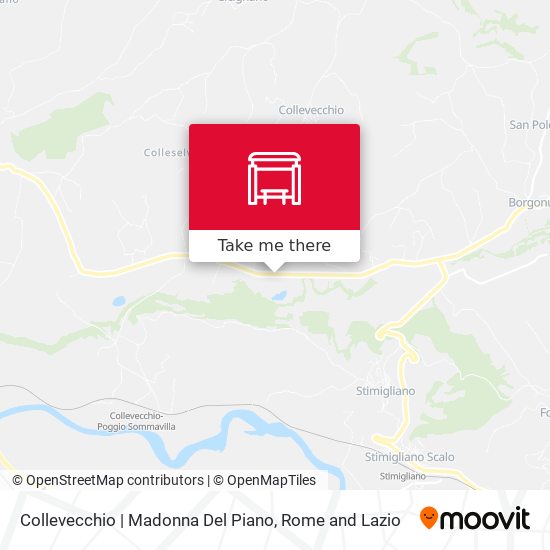 Collevecchio | Madonna Del Piano map